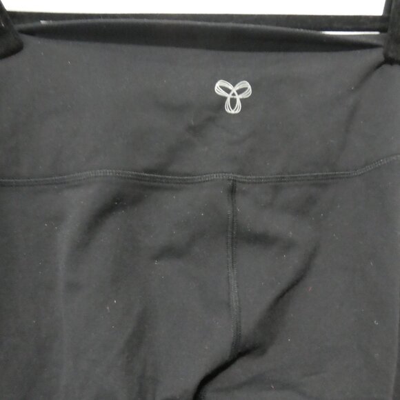 TNA | medium | Black Leggings With White, Navy and Red Stripe Side Panels - Picture 11 of 16